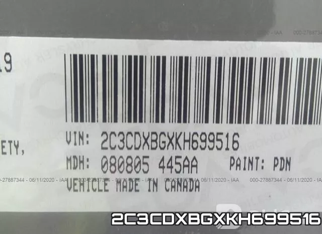2C3CDXBGXKH699516 фото 10
