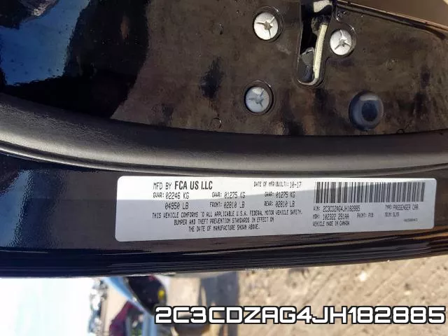2C3CDZAG4JH182885 фото 2
