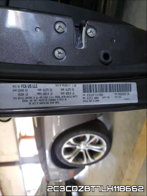 2C3CDZBT7LH118662 фото 2