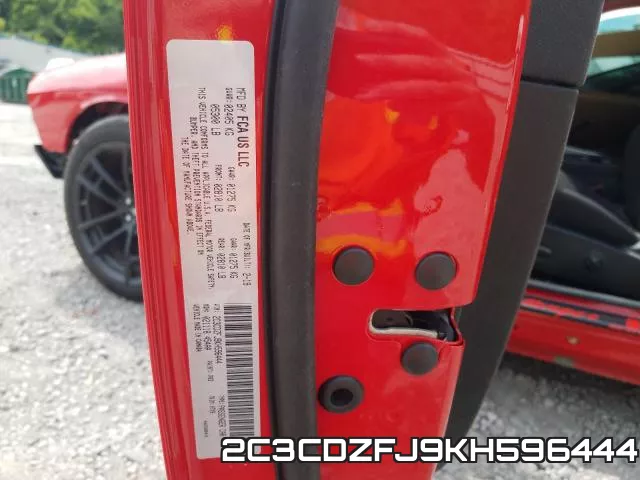 2C3CDZFJ9KH596444 фото 2
