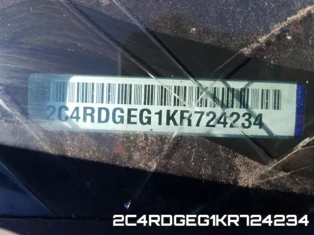 2C4RDGEG1KR724234 фото 2