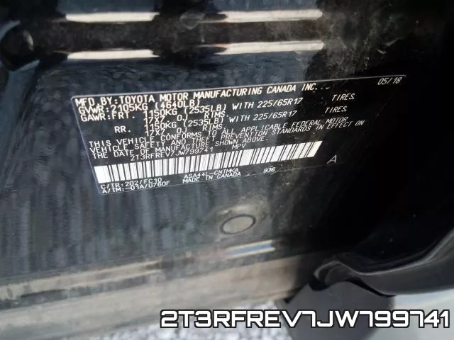 2T3RFREV7JW799741 фото 2