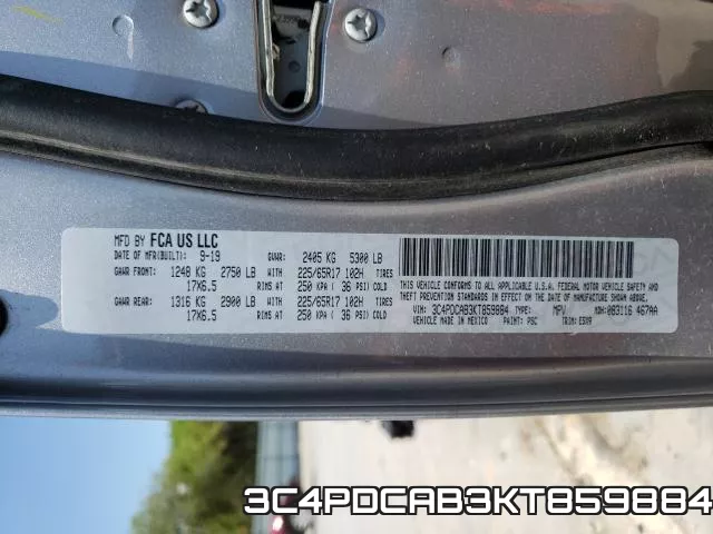 3C4PDCAB3KT859884 фото 2