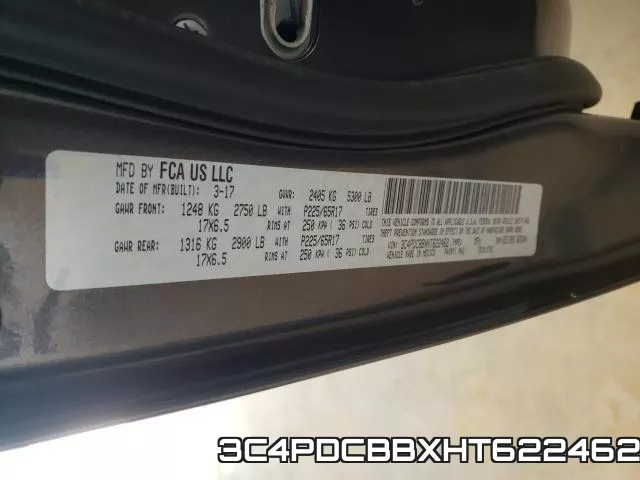 3C4PDCBBXHT622462 фото 2