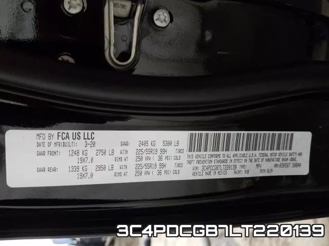 3C4PDCGB7LT220139 фото 2