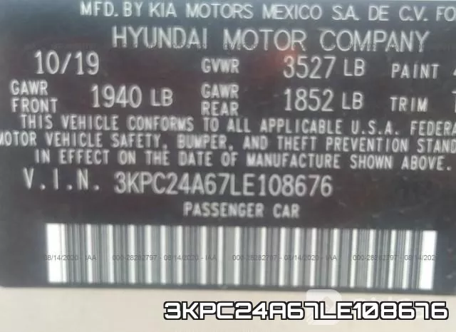 3KPC24A67LE108676 фото 10