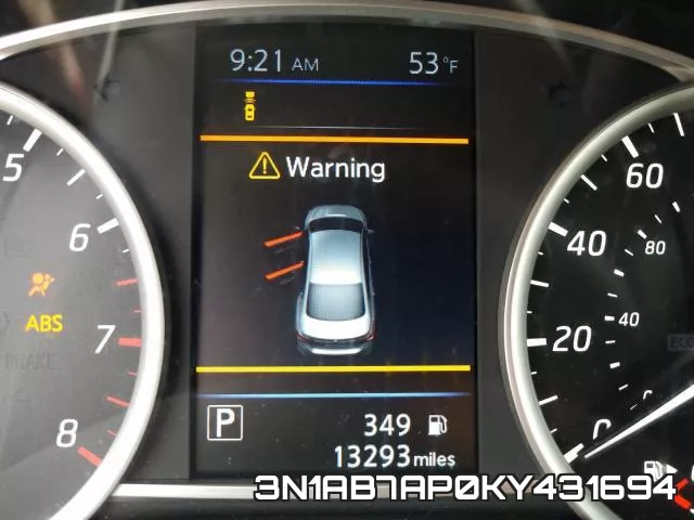 3N1AB7AP0KY431694 фото 9