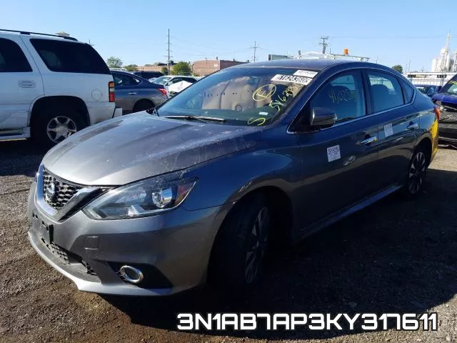 3N1AB7AP3KY317611 фото 3