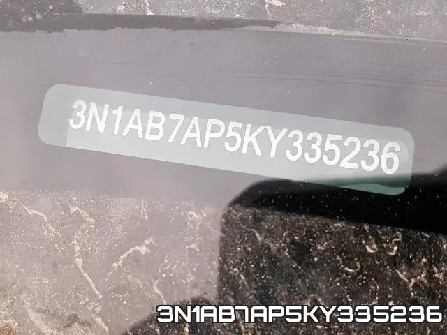 3N1AB7AP5KY335236 фото 2