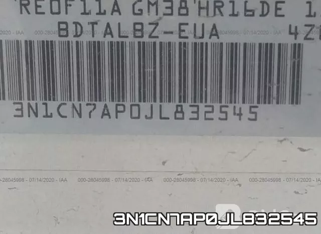 3N1CN7AP0JL832545 фото 10