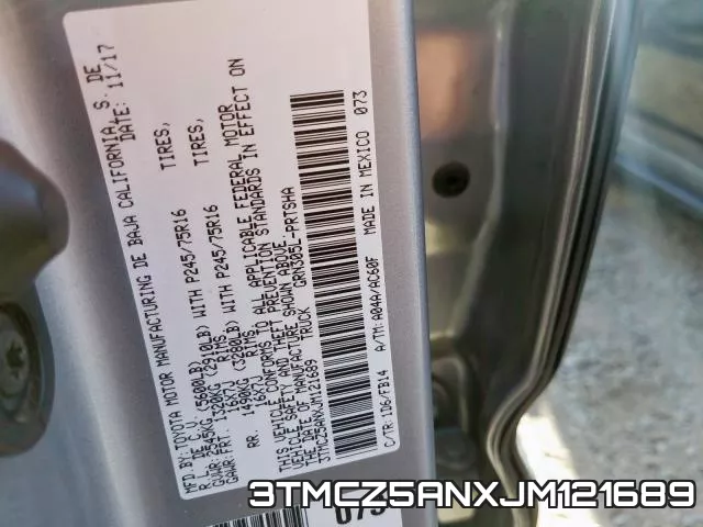 3TMCZ5ANXJM121689 фото 2