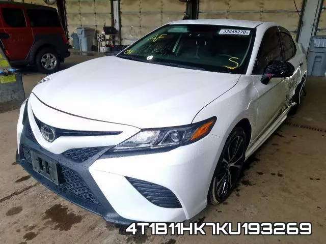 4T1B11HK7KU193269 фото 3