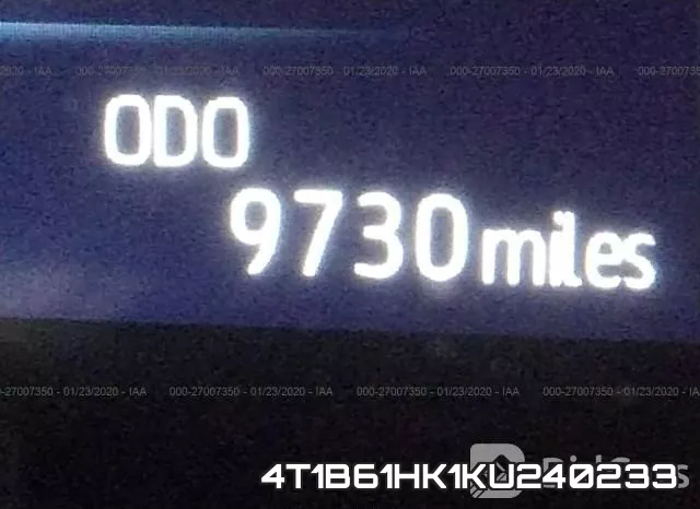 4T1B61HK1KU240233 фото 7
