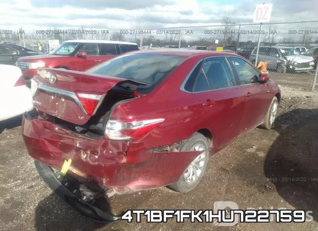 4T1BF1FK1HU722759 фото 5