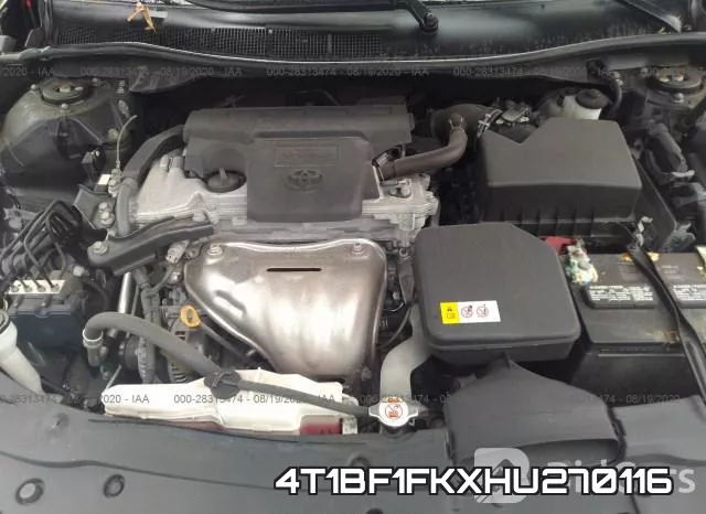 4T1BF1FKXHU270116 фото 2