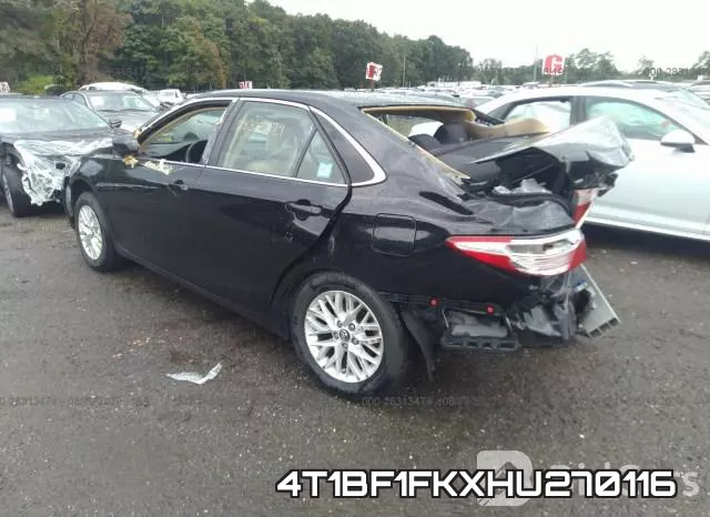 4T1BF1FKXHU270116 фото 4