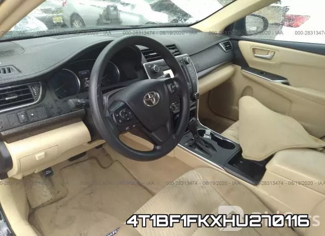 4T1BF1FKXHU270116 фото 6
