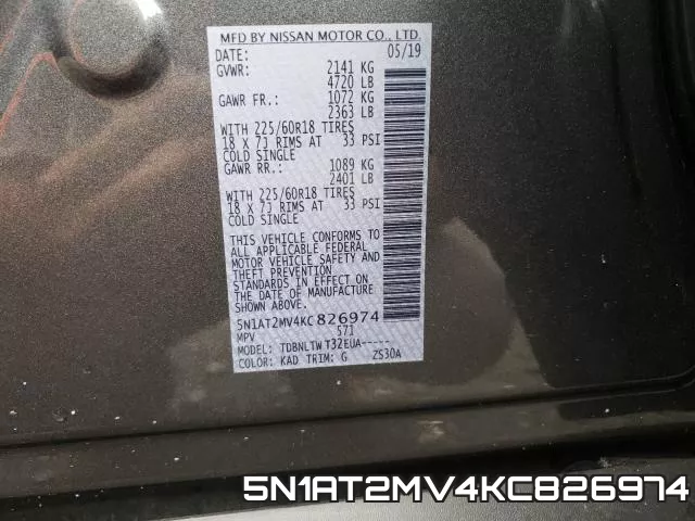 5N1AT2MV4KC826974 фото 2