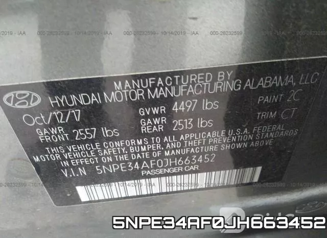 5NPE34AF0JH663452 фото 10