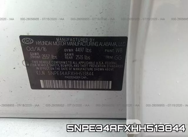5NPE34AFXHH513844 фото 10