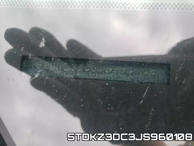 5TDKZ3DC3JS960108 фото 2