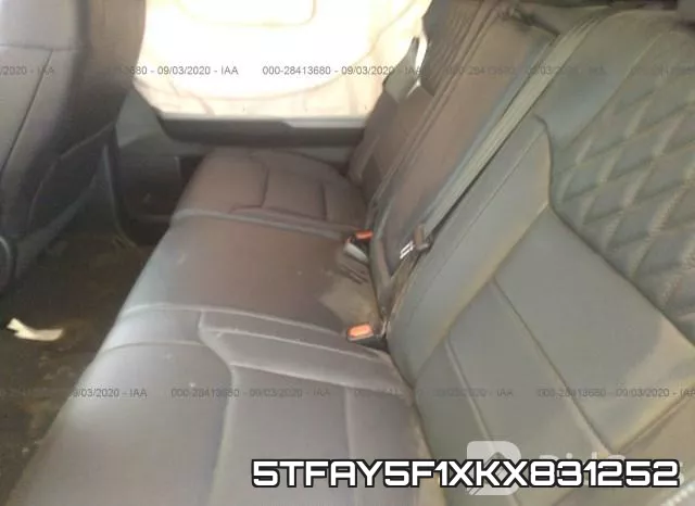 5TFAY5F1XKX831252 фото 9