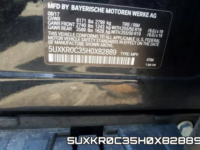 5UXKR0C35H0X82889 фото 2