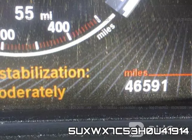 5UXWX7C53H0U41914 фото 8