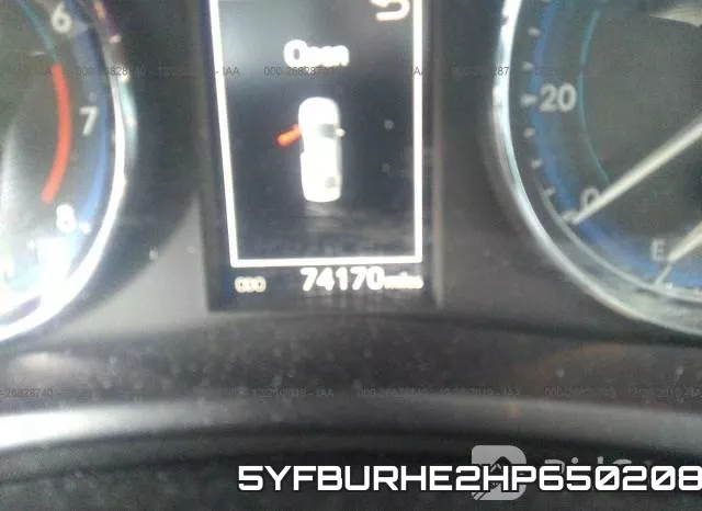5YFBURHE2HP650208 фото 8