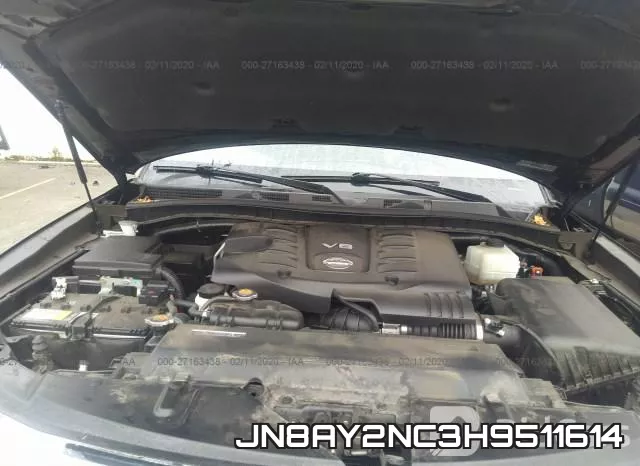 JN8AY2NC3H9511614 фото 2