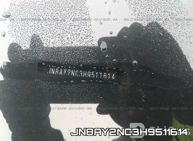 JN8AY2NC3H9511614 фото 10