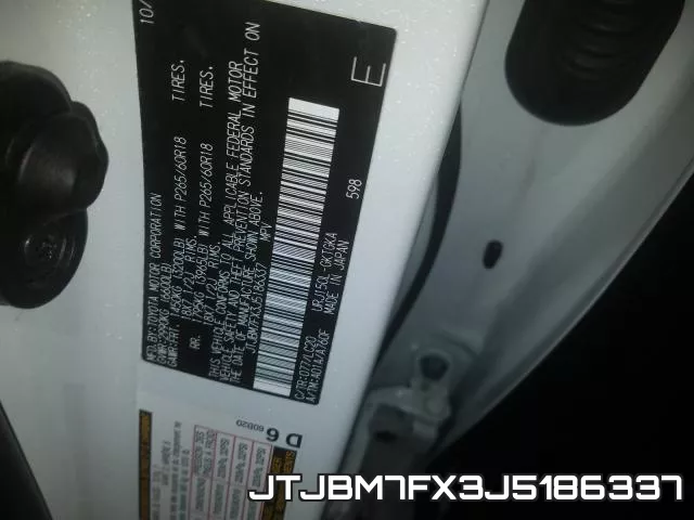 JTJBM7FX3J5186337 фото 2