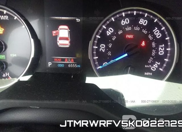 JTMRWRFV5KD022729 фото 8