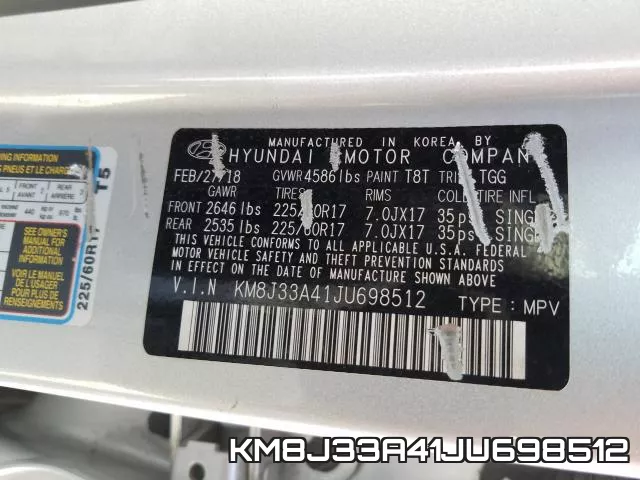 KM8J33A41JU698512 фото 2