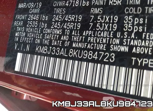 KM8J33AL8KU984723 фото 10