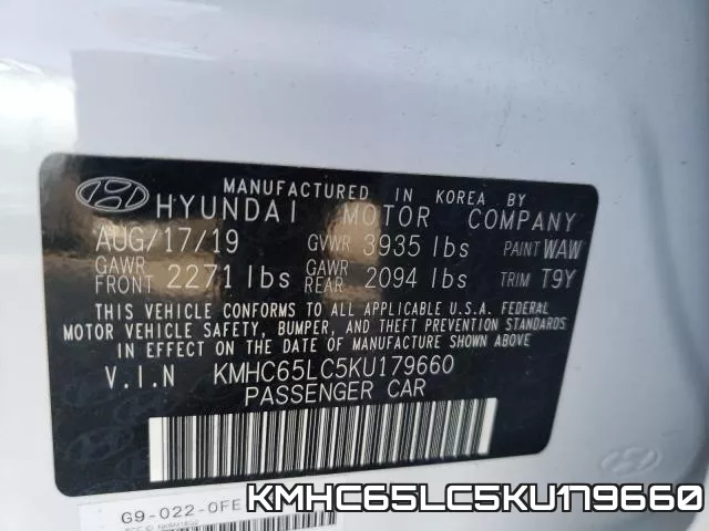 KMHC65LC5KU179660 фото 2