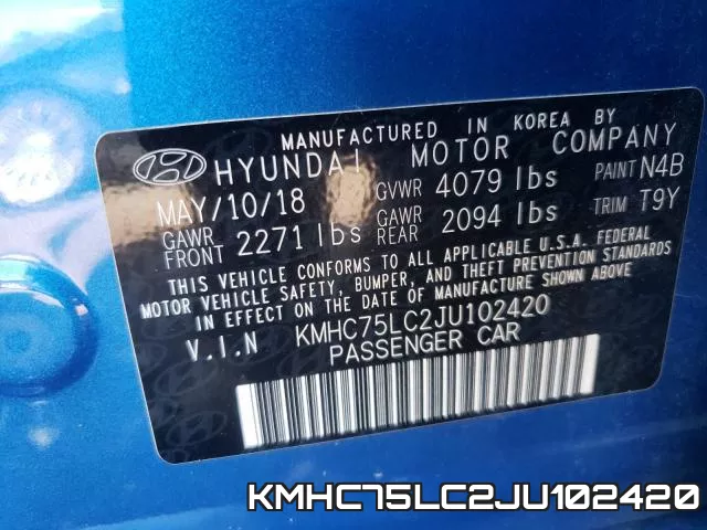 KMHC75LC2JU102420 фото 2