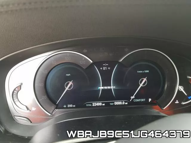 WBAJB9C51JG464379 фото 9
