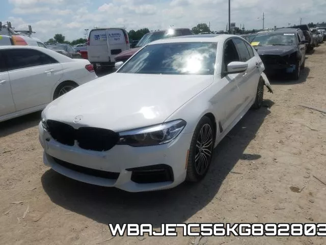 WBAJE7C56KG892803 фото 3