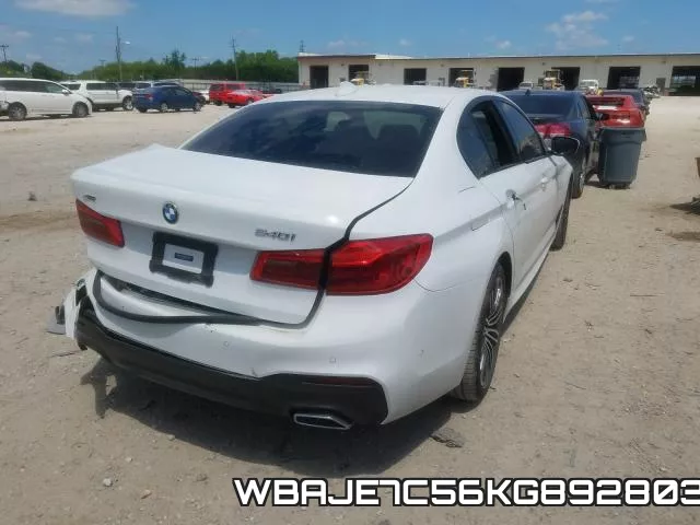 WBAJE7C56KG892803 фото 5