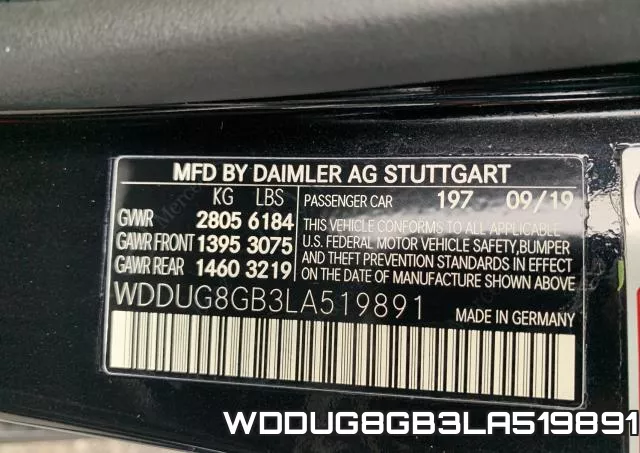 WDDUG8GB3LA519891 фото 2