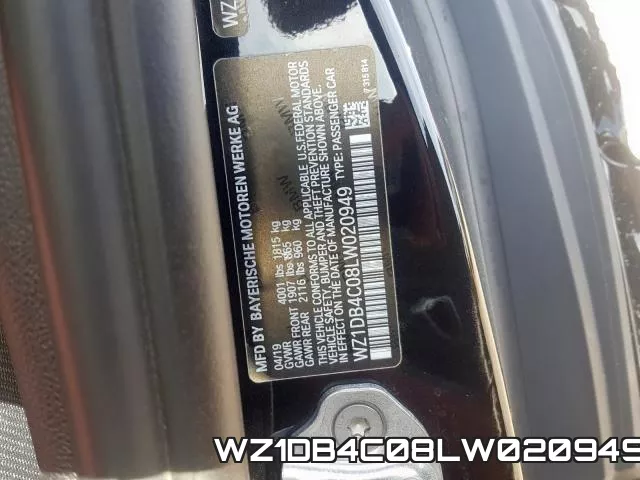 WZ1DB4C08LW020949 фото 2
