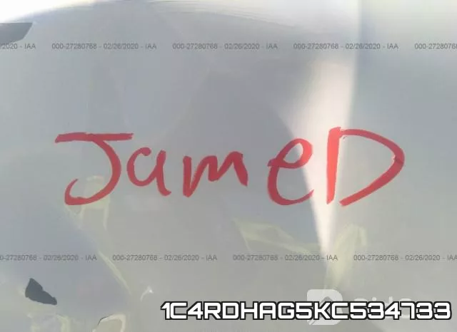 1C4RDHAG5KC534733 фото 2