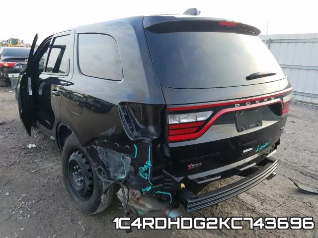 1C4RDHDG2KC743696 фото 3