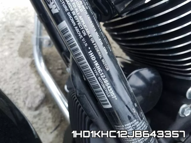 1HD1KHC12JB643357 фото 2