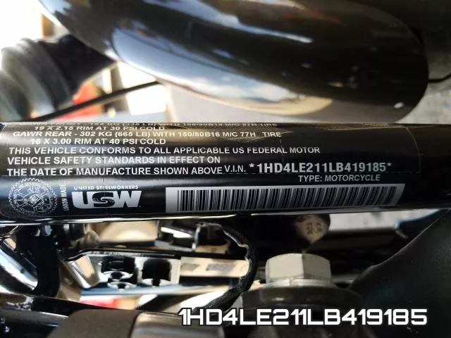 1HD4LE211LB419185 фото 2