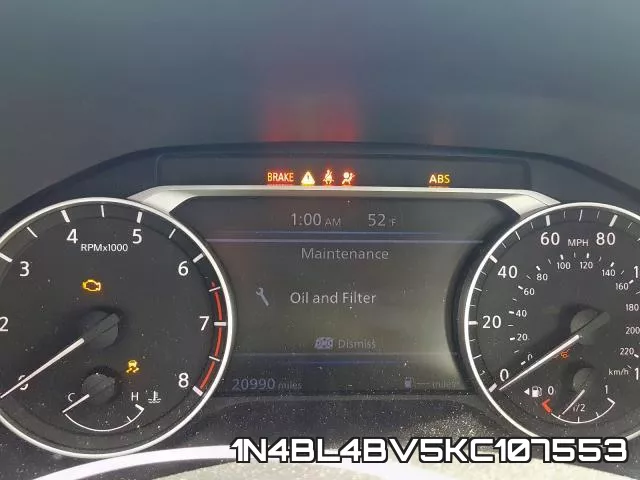 1N4BL4BV5KC107553 фото 9