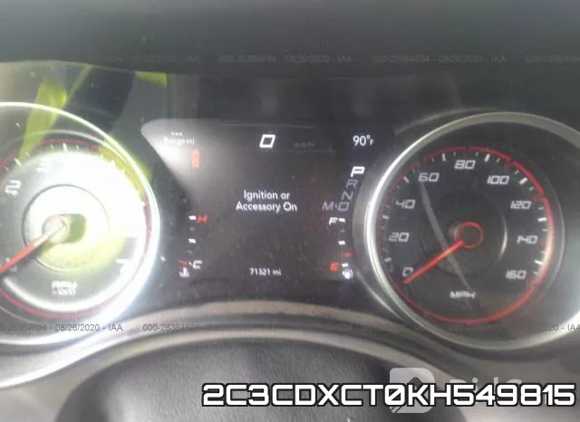 2C3CDXCT0KH549815 фото 8