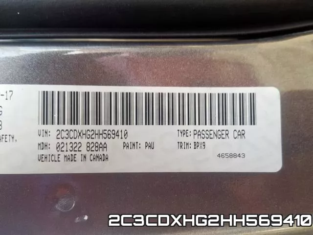2C3CDXHG2HH569410 фото 2