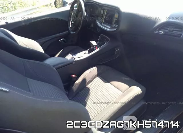 2C3CDZAG7KH574714 фото 6